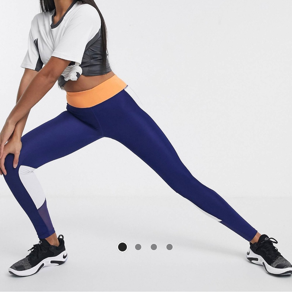 ASOS 4505 high waisted color block legging